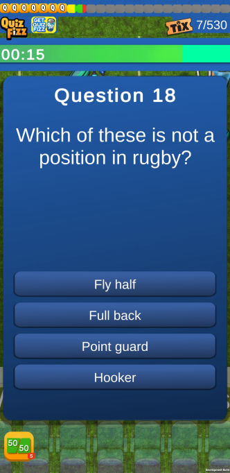 Quiztix International Rugby Quiz